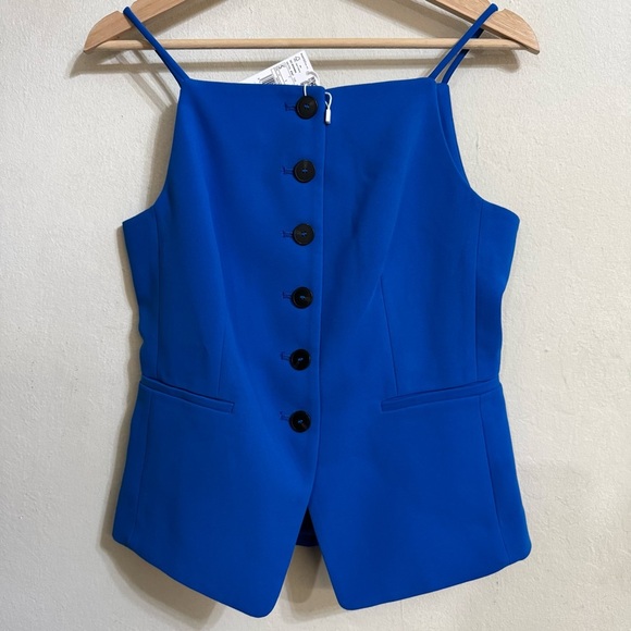 MANGO Halter-neck gilet with buttons Size S NEW WITH TAG! - Picture 11 of 11